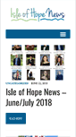 Mobile Screenshot of isleofhopenews.com